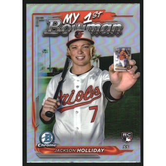 2024 Bowman Chrome My 1st Bowman #M1B17 Jackson Holliday