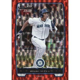2012 Bowman Prospects Silver Ice Red #BP32 Mario Yepez