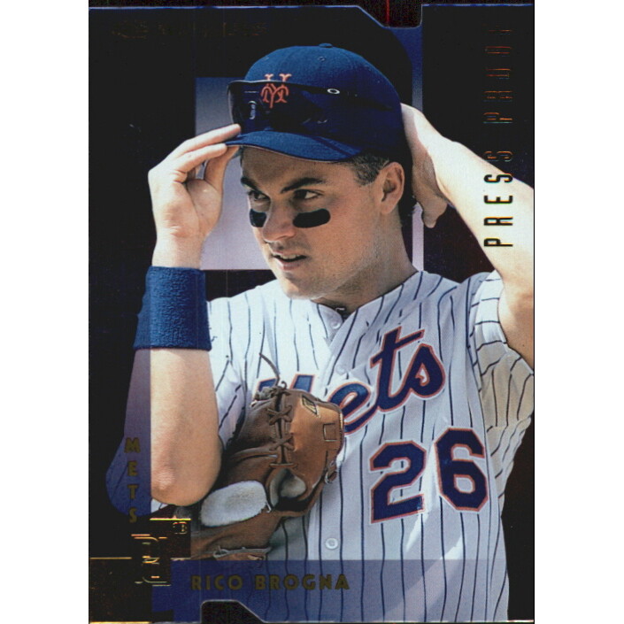 1997 Donruss Gold Press Proofs #153 Rico Brogna. rookie card picture