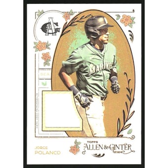 2024 Topps Allen and Ginter Relics #AGRJPO Jorge Polanco B