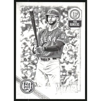 2018 Topps Gypsy Queen Black and White #294 Nomar Mazara