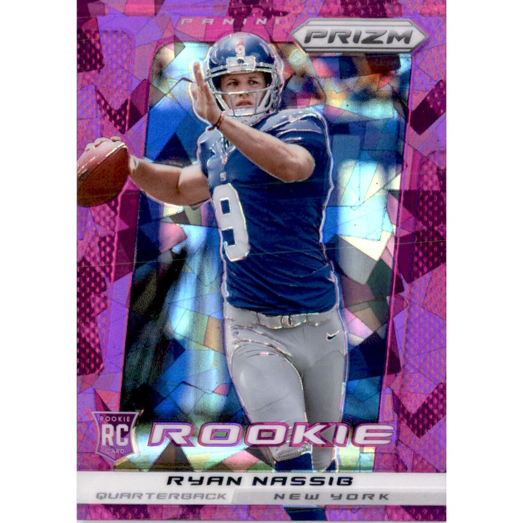 2013 Panini Prizm Prizms Purple Pulsar #281 Ryan Nassib. rookie card picture