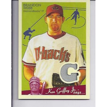 2008 Upper Deck Goudey Memorabilia #BW Brandon Webb
