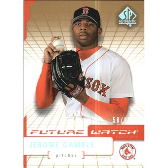 2004 SP Authentic 199/99 #110 Jerome Gamble FW