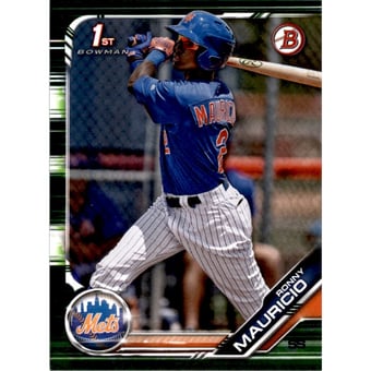 2019 Bowman Prospects Camo #BP107 Ronny Mauricio