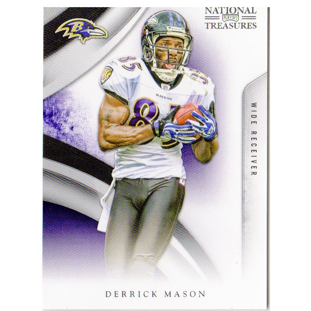 2009 Playoff National Treasures #9 Derrick Mason