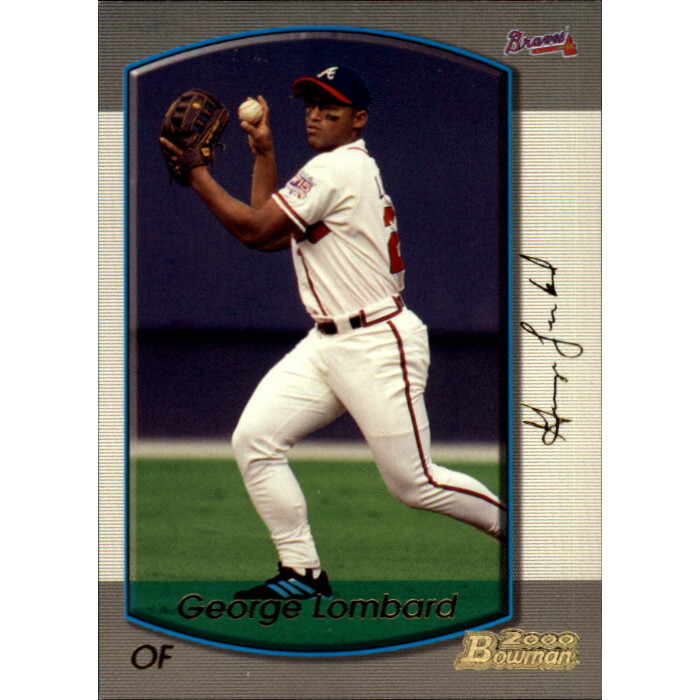 2000 Bowman Gold #369 George Lombard. rookie card picture