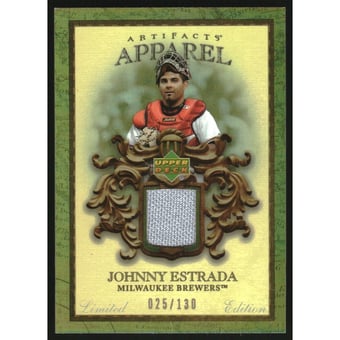 2007 Artifacts MLB Apparel Limited #ES Johnny Estrada