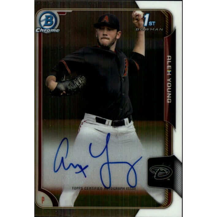 2015 Bowman Chrome Draft Draft Pick Autographs #BCAAY Alex Young