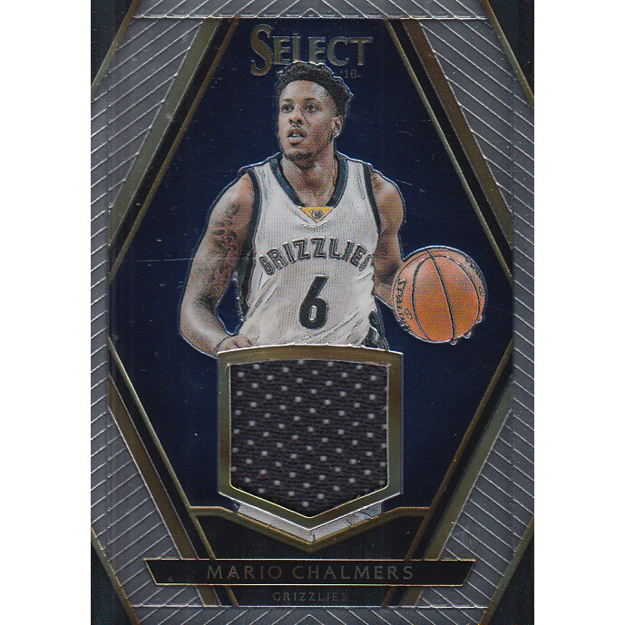 2015-16 Select Swatches #54 Mario Chalmers/149 2015-16 Select Swatches #54 Mario Chalmers/149