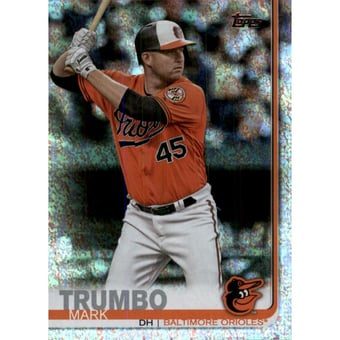 2019 Topps Factory Set Sparkle Foil #131 Mark Trumbo