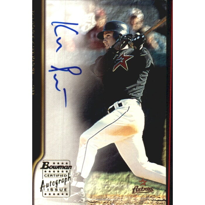 2002 Bowman Autographs #BAKG Keith Ginter B. rookie card picture