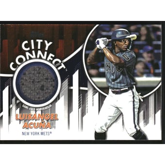 2026 Topps City Connect Swatches #CCLAC Luisangel Acuna