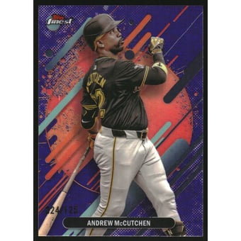 2025 Finest Purple Refractors #277 Andrew McCutchen