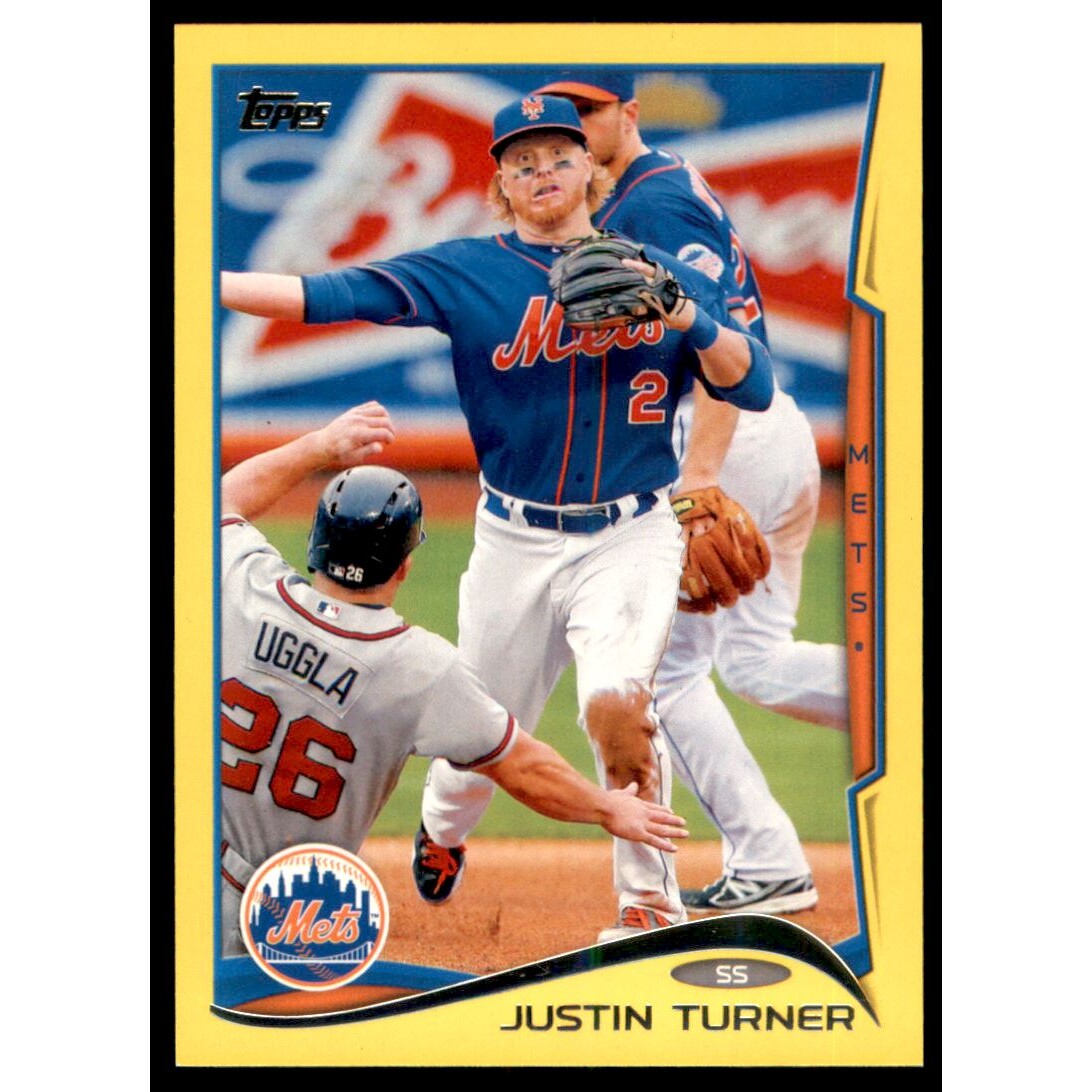 2014 Topps Yellow #187 Justin Turner
