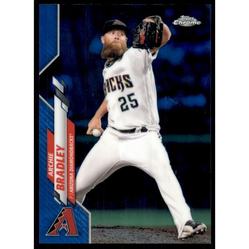 2020 Topps Chrome Blue Refractors #14 Archie Bradley