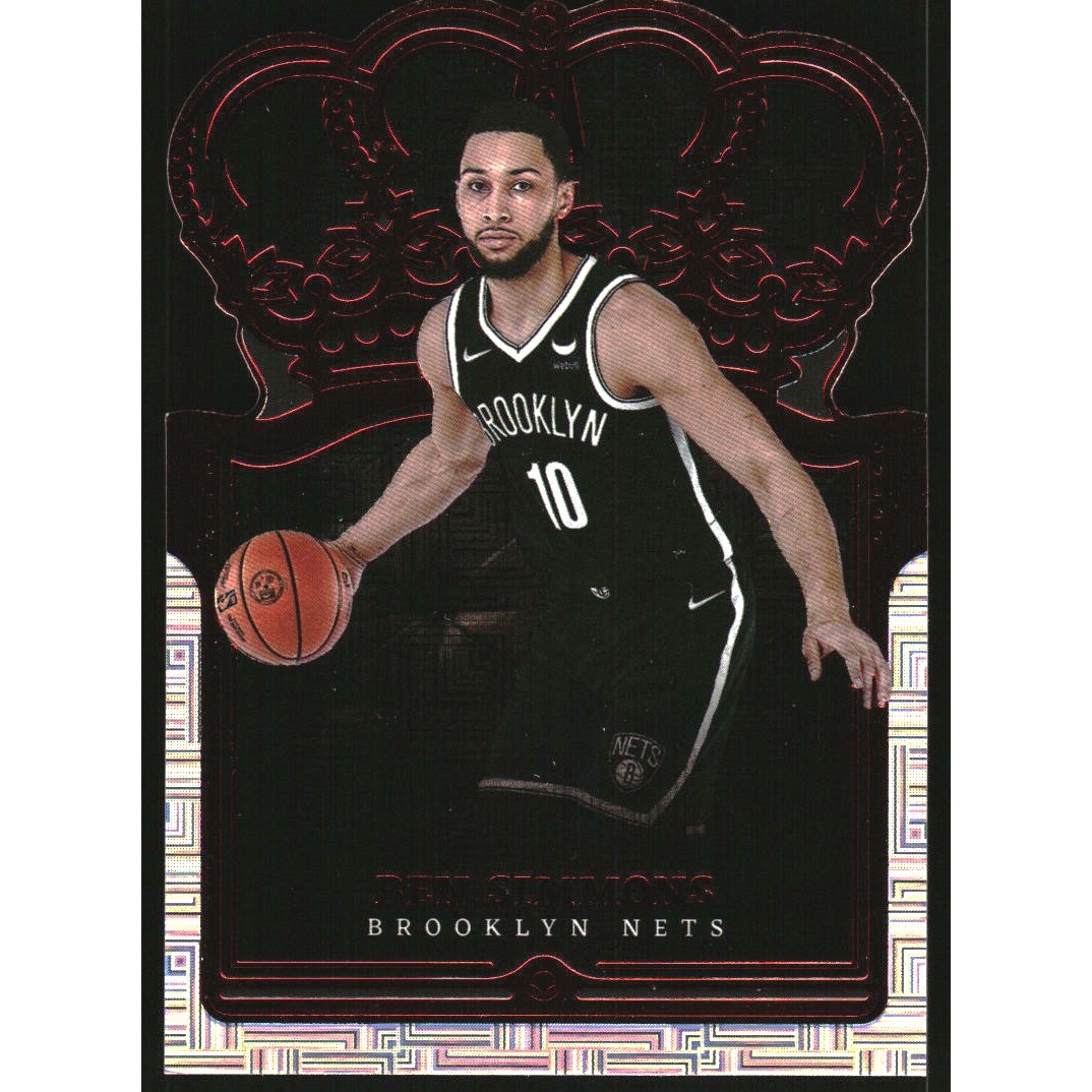 2021-22 Crown Royale Crystal Red #6 Ben Simmons 2021-22 Crown Royale Crystal Red #6 Ben Simmons