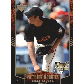2007 Upper Deck Premier Gold #221 Billy Sadler