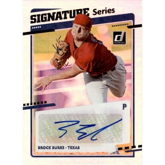 2020 Donruss Signature Series #38 Brock Burke