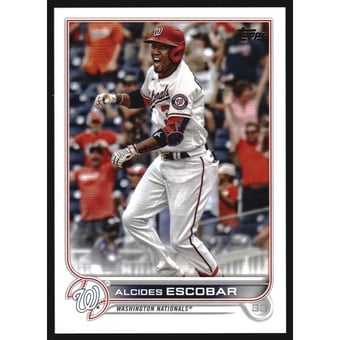 2022 Topps Advanced Stats #116 Alcides Escobar