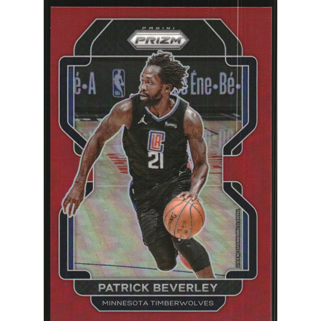 2021-22 Panini Prizm Prizms Red #25 Patrick Beverley