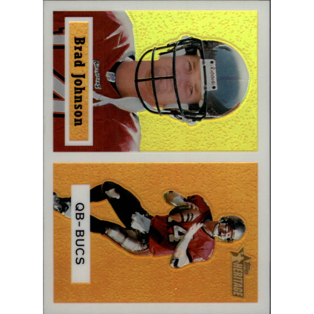 2002 Topps Heritage Retrofractors #81 Brad Johnson