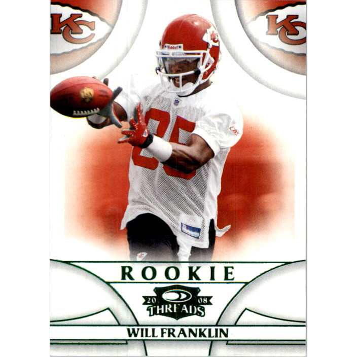 2008 Donruss Threads Retail Green #247 Will Franklin