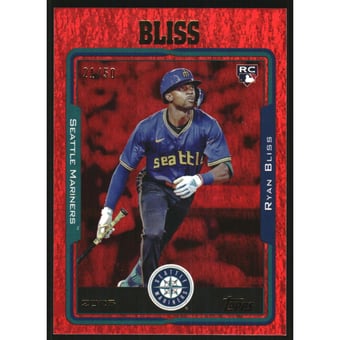 2025 Topps Archives Red Hot Foilboard #238 Ryan Bliss