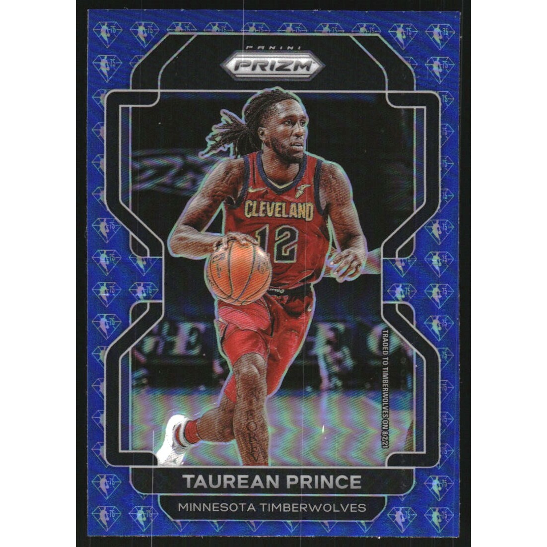 2021-22 Panini Prizm Prizms NBA 75th Anniversary #159 Taurean Prince 2021-22 Panini Prizm Prizms NBA 75th Anniversary #159 Taurean Prince