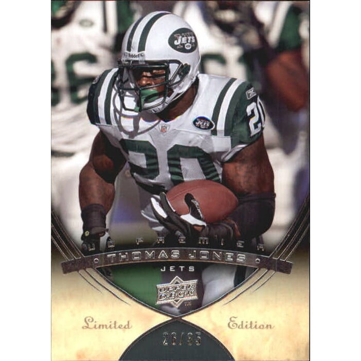 2008 Upper Deck Premier Silver #92 Thomas Jones. rookie card picture