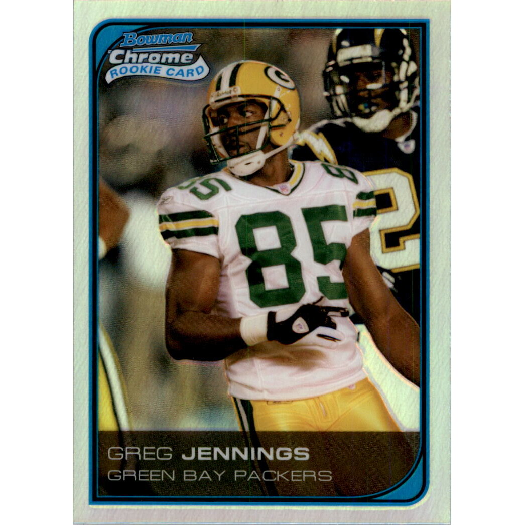 2006 Bowman Chrome Refractors #249 Greg Jennings
