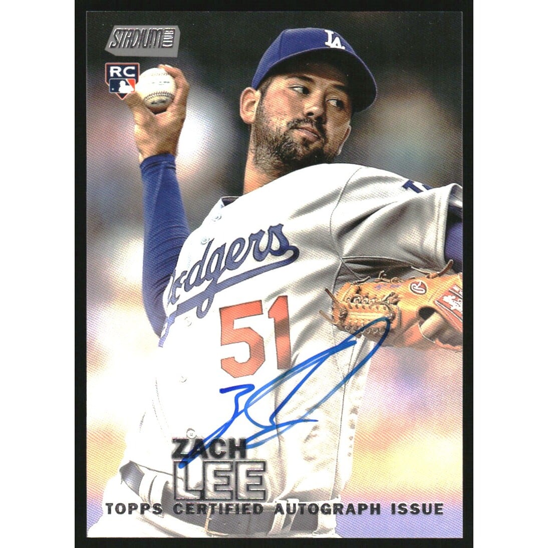 2016 Stadium Club Autographs #SCAZL Zach Lee