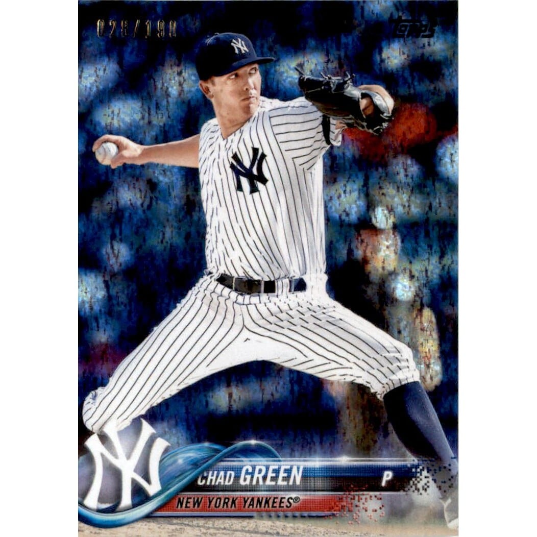 2018 Topps Factory Set Foilboard #676 Chad Green. rookie card picture