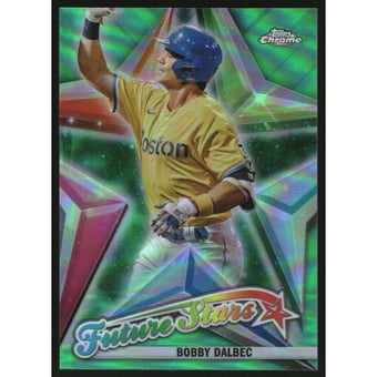 2022 Topps Chrome Future Stars Green Refractors #FS10 Bobby Dalbec