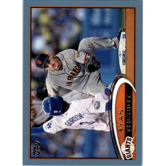 2012 Topps Update Wal-Mart Blue Border #US316 Ryan Theriot