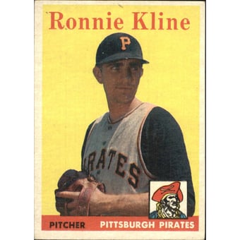 1958 Topps #82 Ron Kline