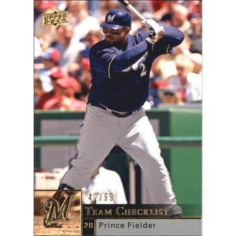 2009 Upper Deck Gold #976 Prince Fielder CL