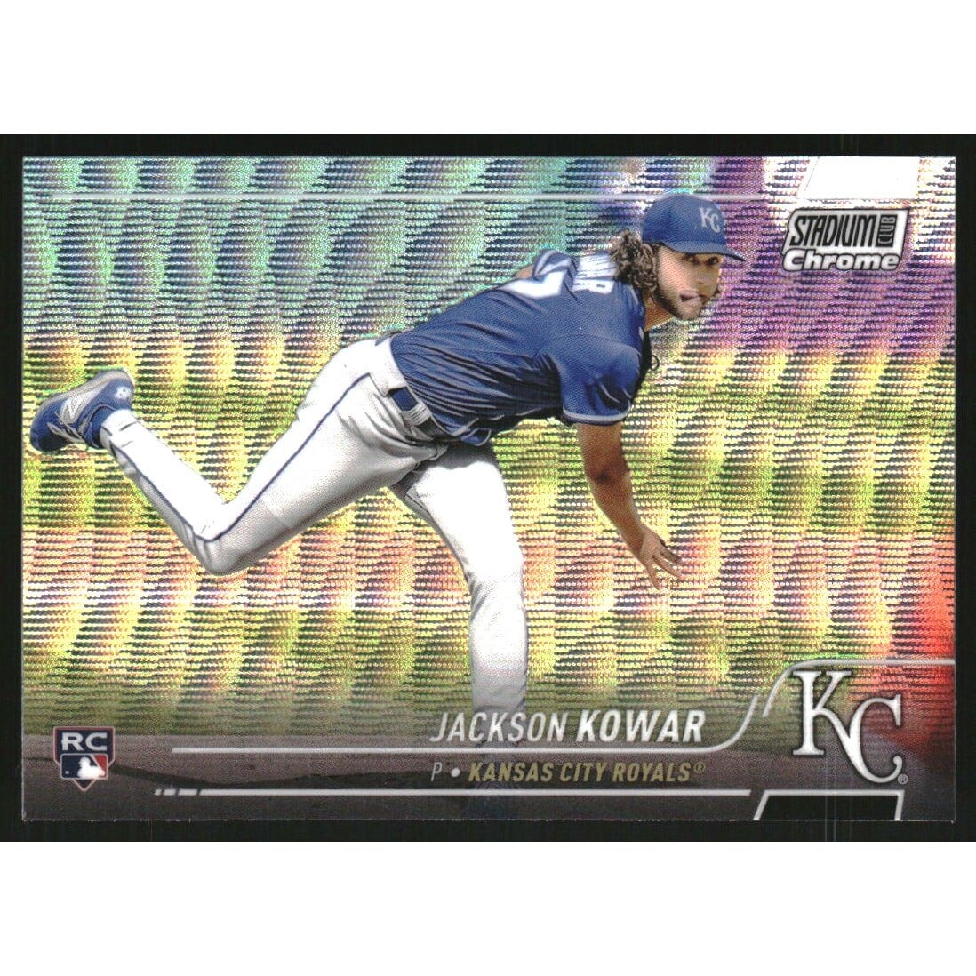 2022 Stadium Club Chrome Wave Refractors #55 Jackson Kowar