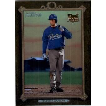 2007 Topps Turkey Red Chrome Black Refractors #141 Kevin Kouzmanoff