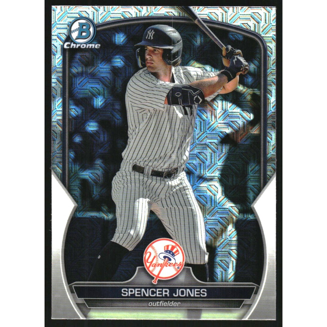 2023 Bowman Chrome Mega Box Prospects #BCP178 Spencer Jones. rookie card picture