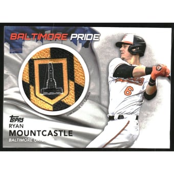 2022 Topps Commemorative City Flag Patches #CFPRM Ryan Mountcastle