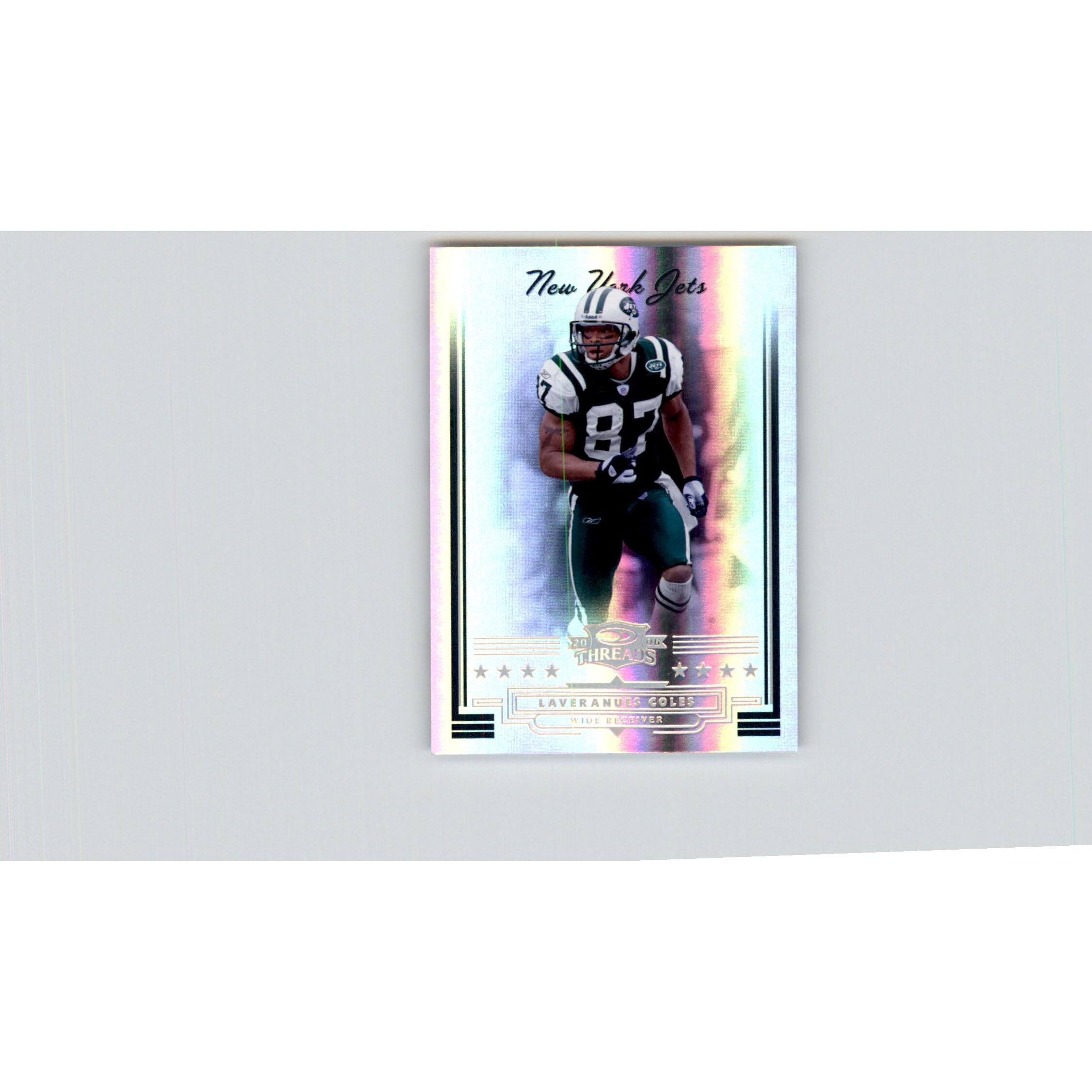 2006 Donruss Threads Gold Holofoil #108 Laveranues Coles