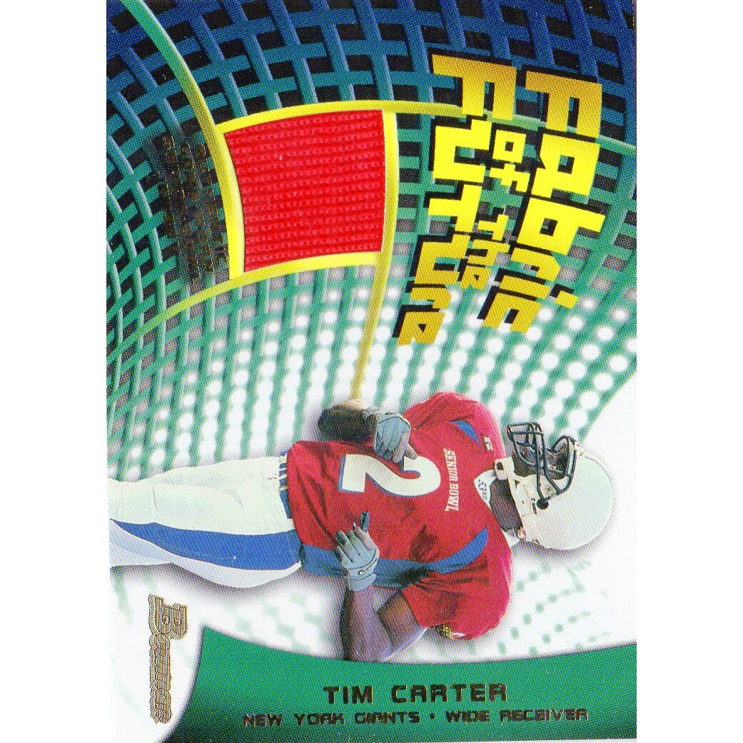 2002 Bowman Fabric of the Future #FFTC Tim Carter C