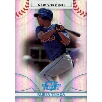 2008 Donruss Threads Century Proof Platinum #74 Ruben Tejada