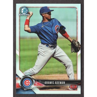 2018 Bowman Chrome Draft Image Variation Refractors #BDC72 Aramis Ademan/Ball visable