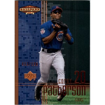 2002 Upper Deck Ballpark Idols Bronze #127 Corey Patterson