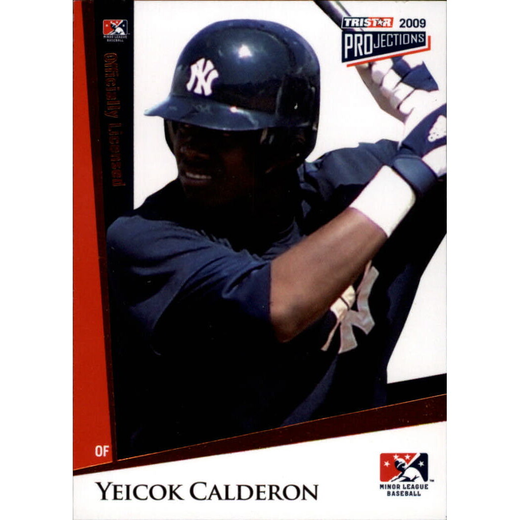 2009 TRISTAR PROjections Orange #271 Yeicok Calderon