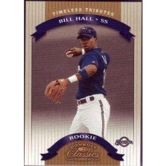 2002 Donruss Classics Timeless Tributes #128 Bill Hall ROO