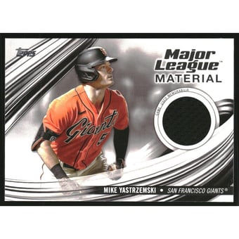 2023 Topps Major League Materials #MLMMY Mike Yastrzemski