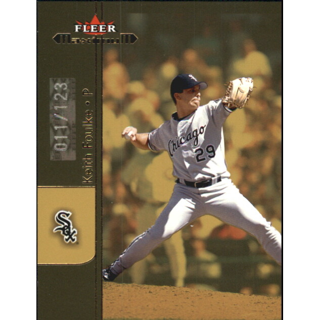 2002 Fleer Maximum To the Max #177 Keith Foulke/123. rookie card picture